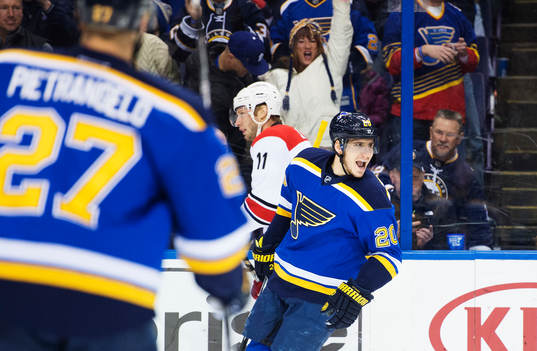 St Louis Alexander Steen jublar