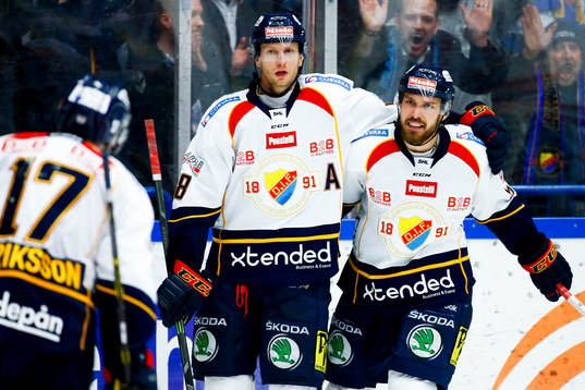 Djurgårdens spelare jublar