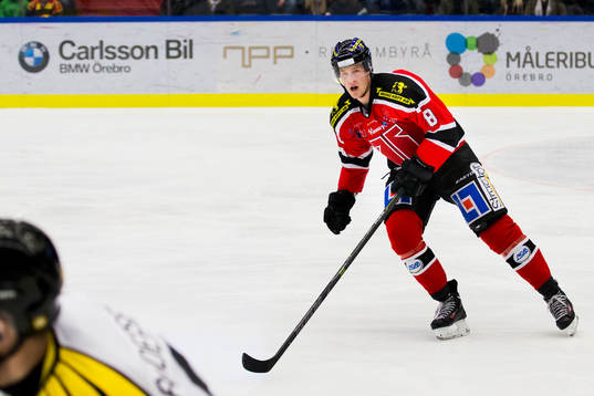Örebros Mikko Lehtonen gör sitt första byte i sin nya