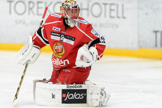Almtunas målvakt Johan Holmqvist