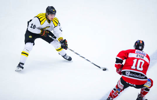 Brynäs Anton Rödin mot Örebros Derek Ryan