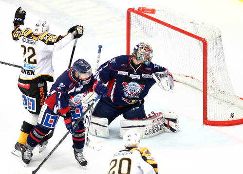 Linköpings Mattias Sjögren jublar