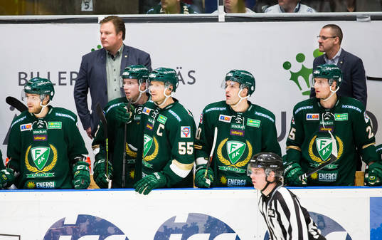 Färjestads Färjestads ass.tränare Leif Carlsson och