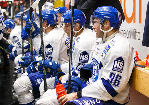 Leksands Martin Grönberg, Jon Knuts och Fabian Brunnström