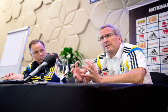 Sveriges förbundskapten Erik Hamrén