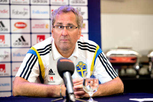 Sveriges förbundskapten Erik Hamrén
