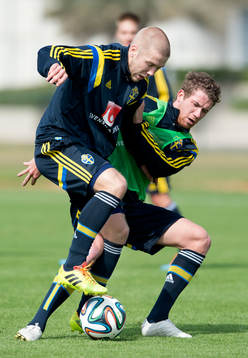 Sveriges Anton Tinnerholm och Marcus Rohdén