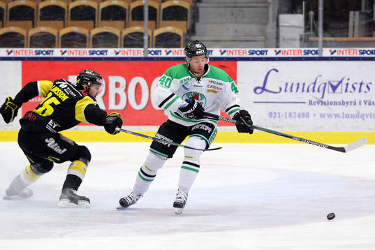 Rögles Jesper Jensen och Västerås Hampus Larsson