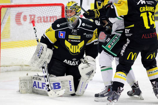 Västerås målvakt Jonas Fransson