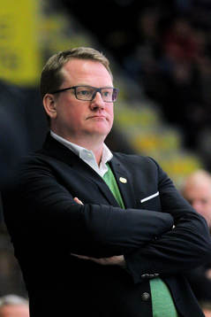 Rögles tränare Magnus Bogren