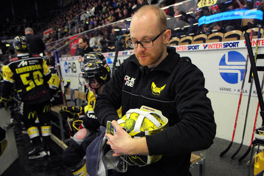Västerås materialförvaltare Tobias Hansson