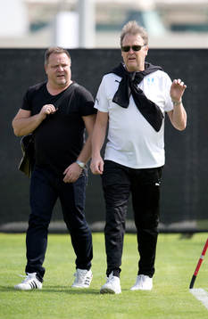 Roar Hansen och Åge Hareide