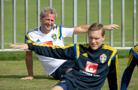 Sveriges förbundskapten Erik Hamrén