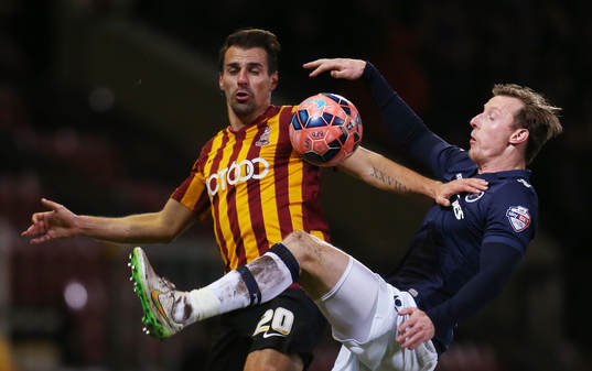 Bläddra bland fler bilder av Fotboll, Engelska FA Cupen, Bradford City - Millwall