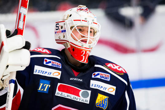 Södertäljes målvakt Cristoffer Bengtsson