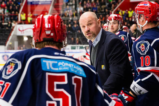 Södertäljes tränare Jan Karlsson