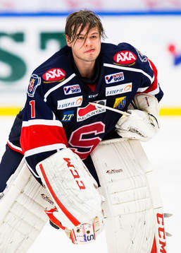 Södertäljes målvakt Cristoffer Bengtsson