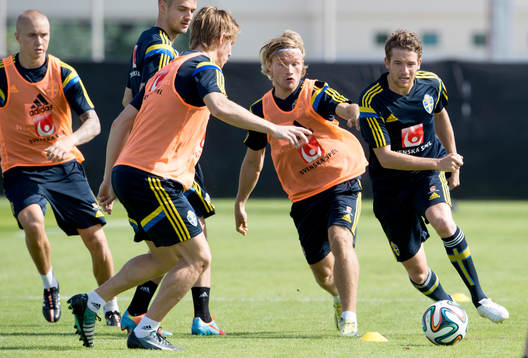 Sveriges Marcus Rohdén och Nicklas Bärkroth