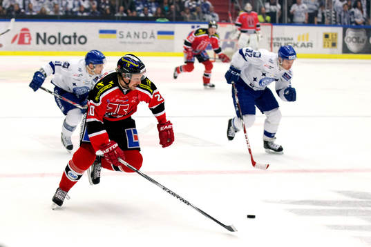 Örebros Marcus Weinstock och Leksands Jens Bergenström