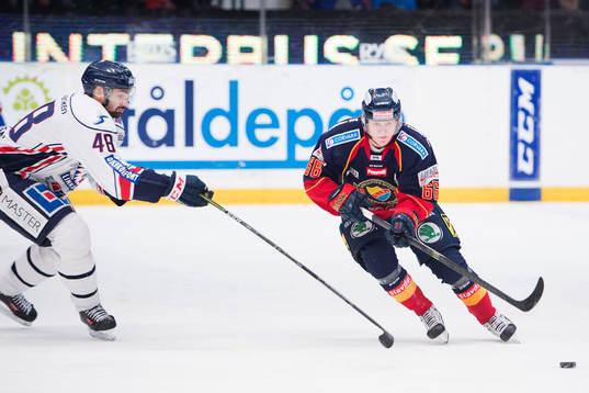 Linköpings Daniel Rahimi och Djurgården Marcus Sörensen