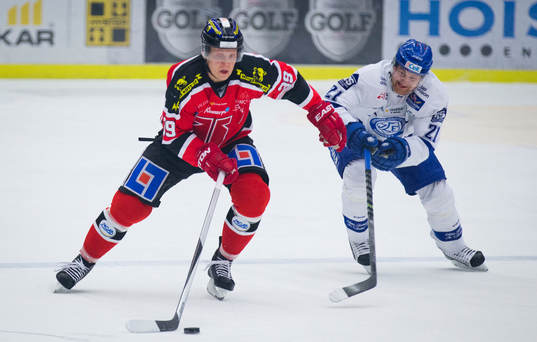 Örebros Ville Viitaluoma och Leksands Mattias Ritola