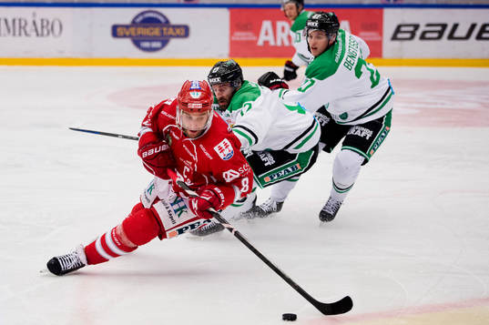 Timrås Per Hallin och Rögles Taylor Matson