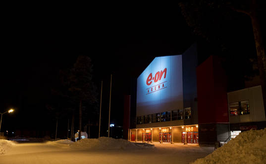 EON-arena innan matchen i hockeyallsvenskan mellan Timrå