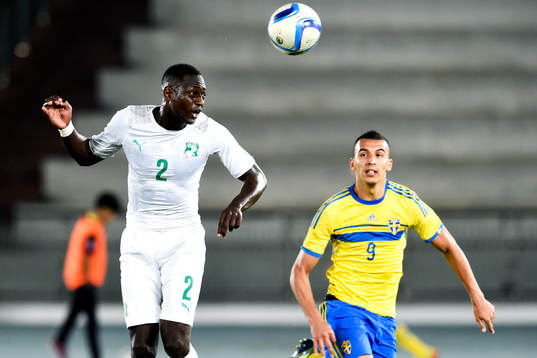 Elfenbenskustens Ousmane Viera Diarrasouba och Sveriges