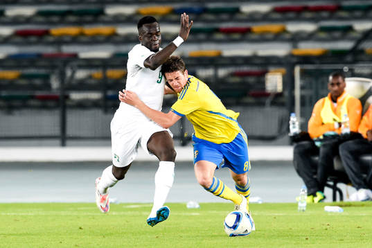 Elfenbenskustens Cheik Ismael Tiote och Sveriges Marcus