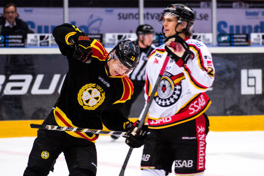 Brynäs Anton Rödin jublar