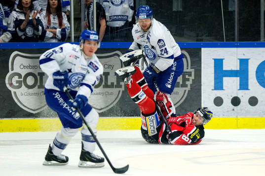 Leksands Jonas Frögren och Örebros Jared Aulin