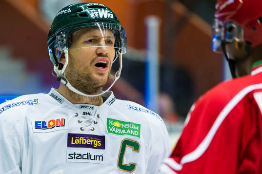 Modos Donald Brashear och Färjestads Ole-Kristian