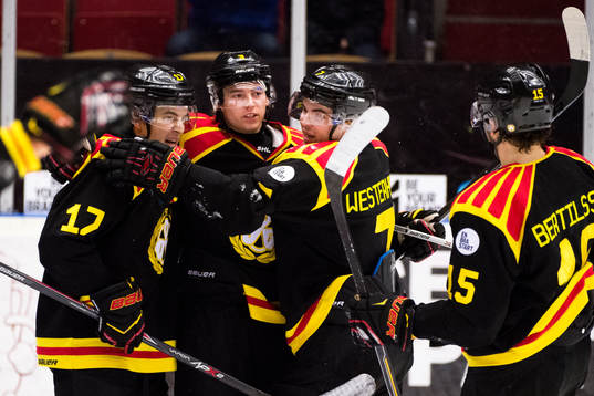 Brynäs Pathrik Westerholm, Christian Djoos och Ponthus