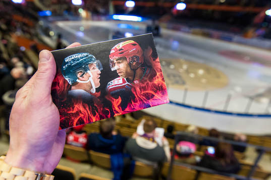 Modos Donald Brashear och Färjestads Ole-Kristian