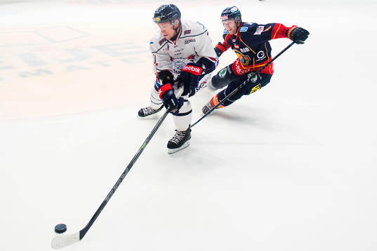 Linköpings Magnus Johansson och Djurgården Marcus Nilson