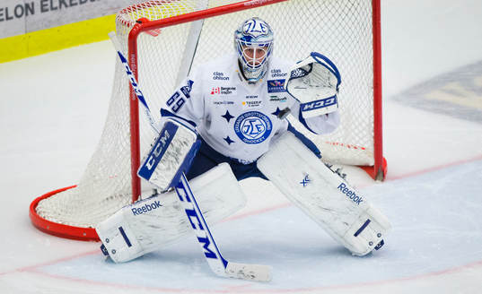 Leksands målvakt Oscar Alsenfelt räddade 42 av 43 skott