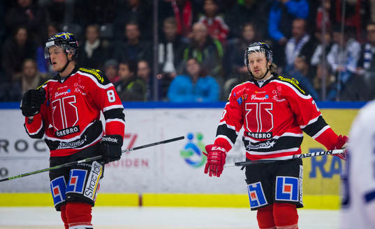 Deppigt hos Örebros Mikko Lehtonen och Marcus Weinstock