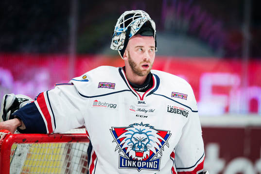Linköpings målvakt David Rautio