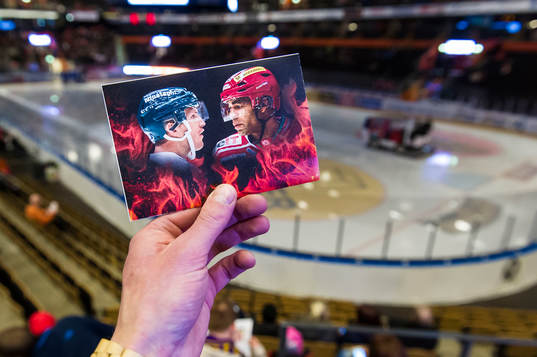 Modos Donald Brashear och Färjestads Ole-Kristian