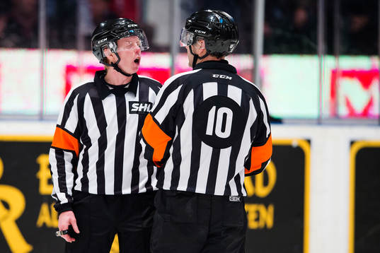 Domare Thomas Andersson och Pehr Claesson