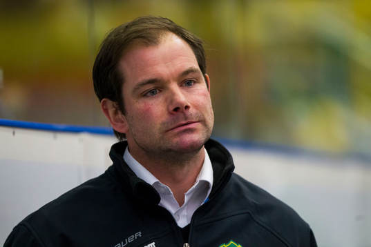 Björklövens Målvaktstränare Peter Hirsch