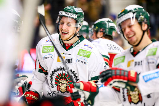 Frölundas Pontus Widerström avgör med 2-3 målet och