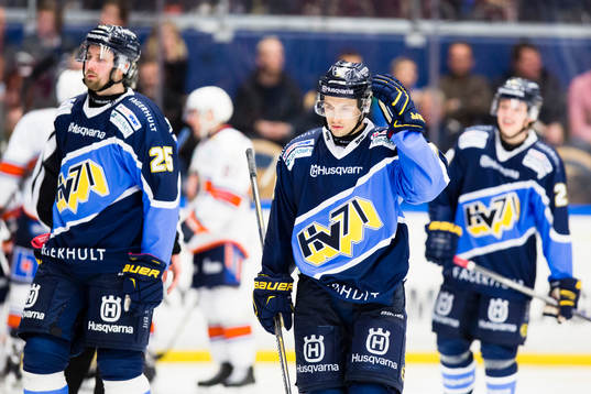 s Mattias Karlsson, Patrik Carlsson och Lawrence Pilut
