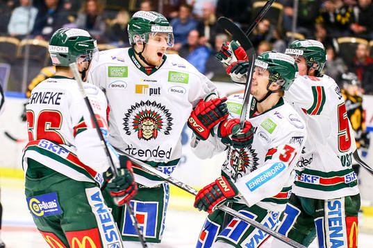 Frölundas Pontus Widerström avgör med 2-3 målet och