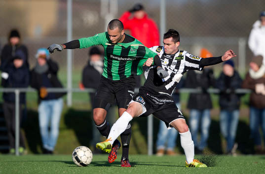 Landskronas Igor Arsenijevic mot Högaborgs Ali Dirawi