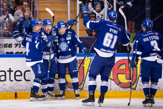 Leksands Robin Gartner , Mattias Ritola ,Toni Kähkönen ,