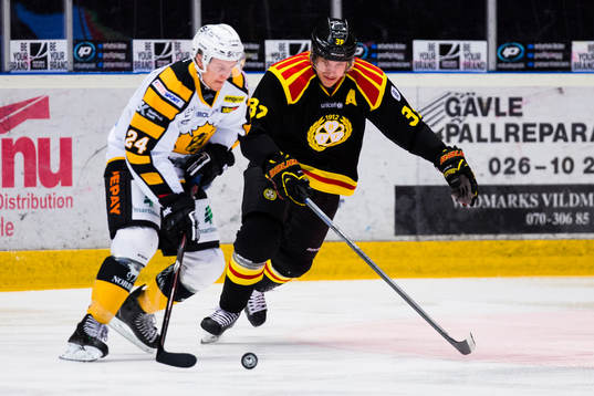 Skellefteås Nick Sörensen och Brynäs Jonas Nordquist