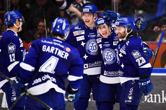 Leksands Fredrik Händemark, Tobias Forsberg och Daniel