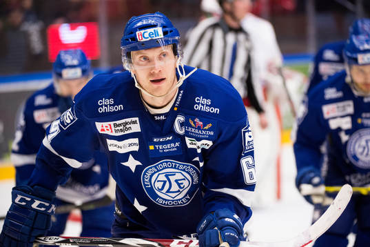 Leksands  Johan Ryno jublar