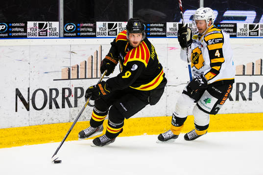 Brynäs Niclas Andersén och Skellefteås Tim Heed